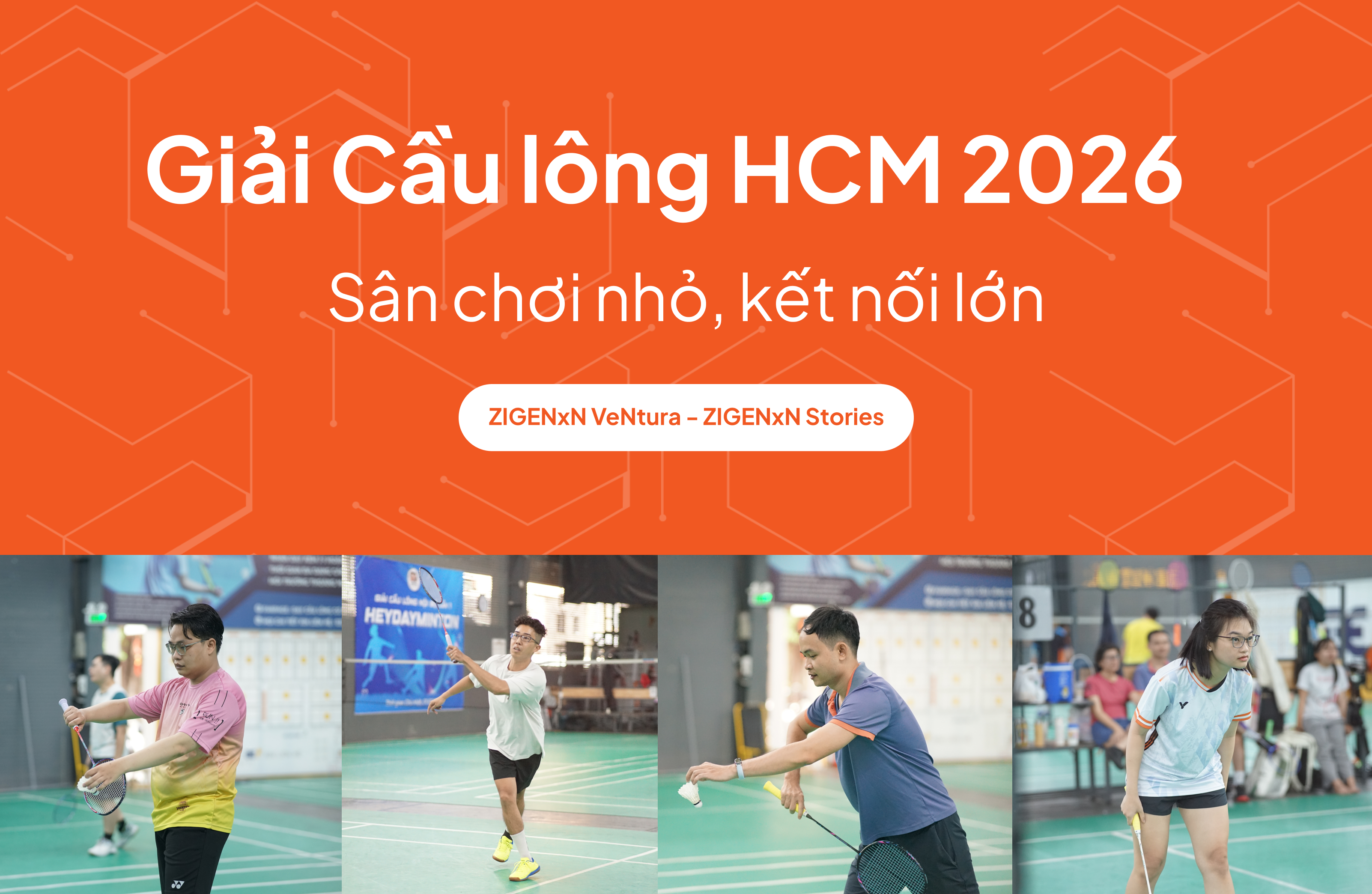Giải đấu Cầu lông HCM 2026 - Sân chơi nhỏ, kết nối lớn