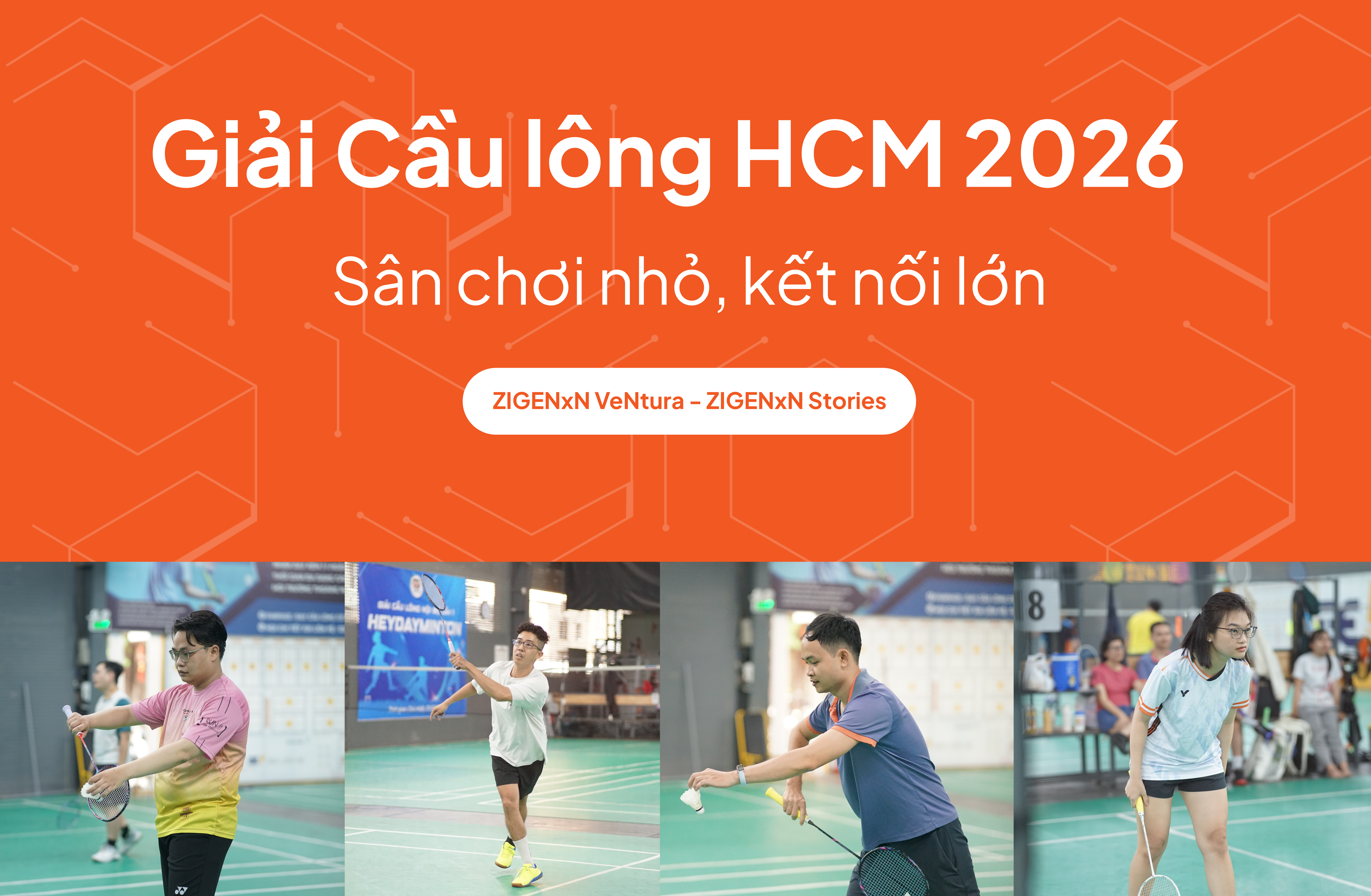 Giải đấu Cầu lông HCM 2026 - Sân chơi nhỏ, kết nối lớn